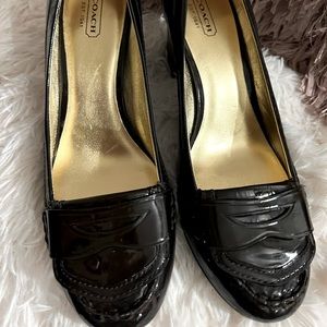 Coach Black Loafer